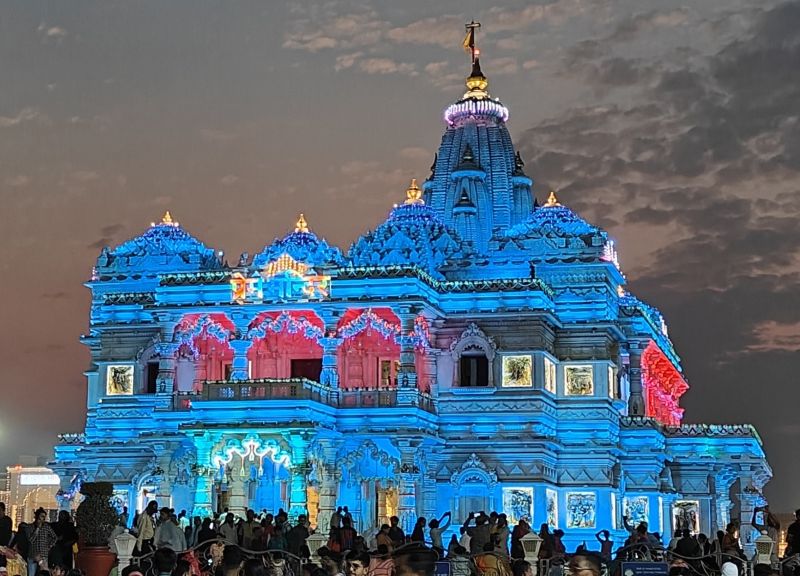 vrindavan me ghumne ki jagah