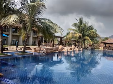 hidden beach resort karjat